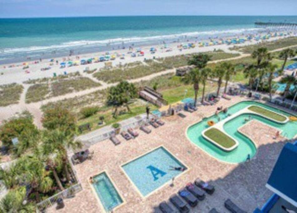 Oceanfront Condo In Myrtle Beach On Ar 5Th Floor Exterior photo