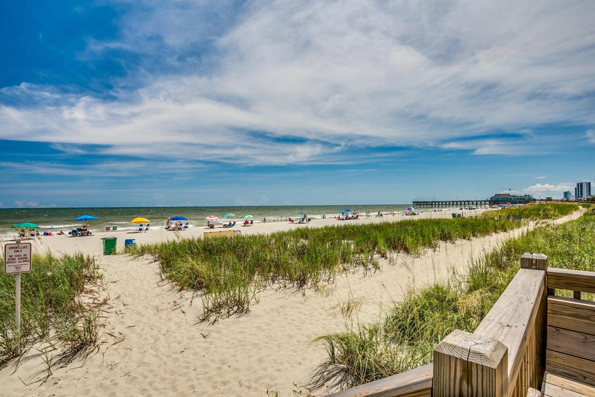 Oceanfront Condo In Myrtle Beach On Ar 5Th Floor Exterior photo